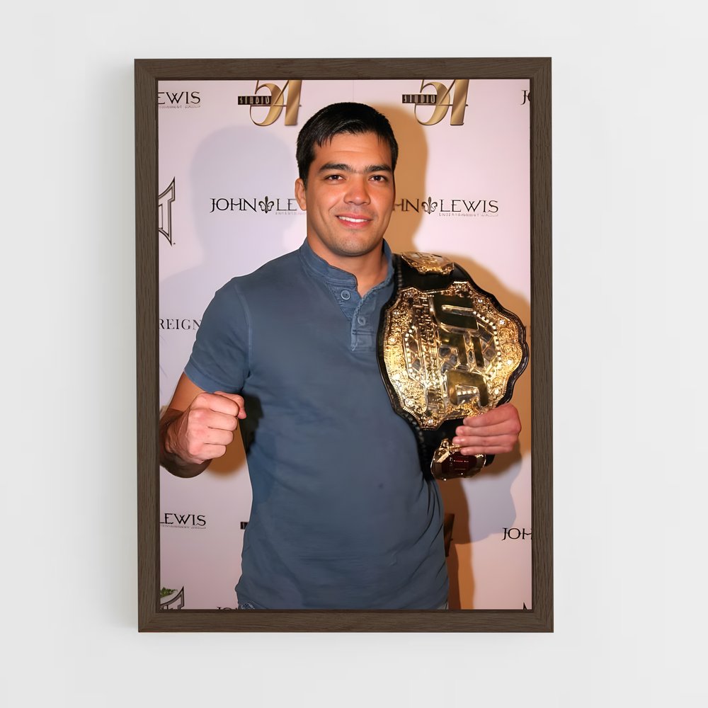 Poster Champion des Poids Lourd – affiche MMA (vue 5)